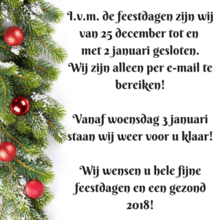 Feestdagen - openingstijden - Keurdokter