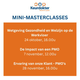 mini-masterclasses PMO's Keurdokter