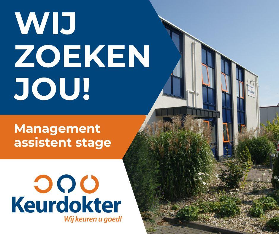 Stage Wij hebben een stageplek beschikbaar voor een management assistent