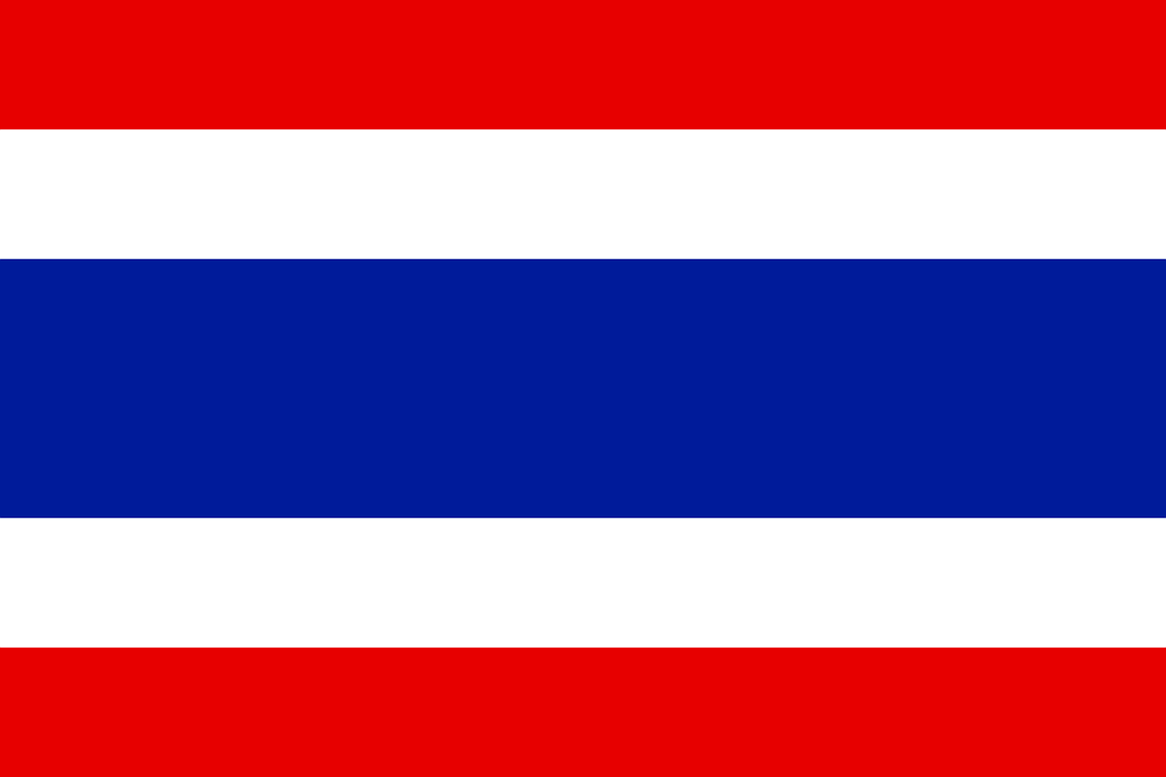 Vlag Thailand visum