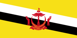 Vlag Brunei KD