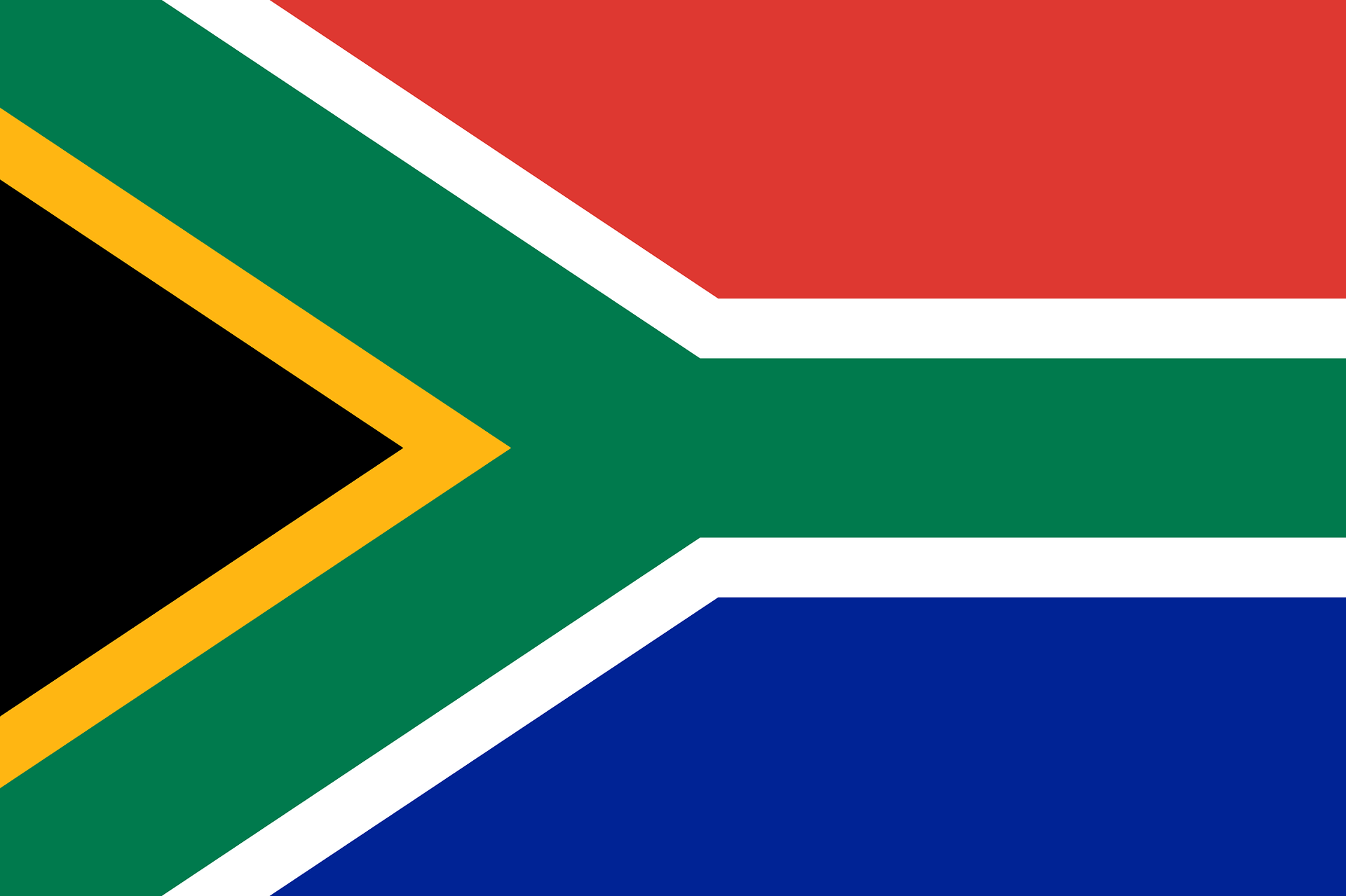 Vlag Zuid Afrika