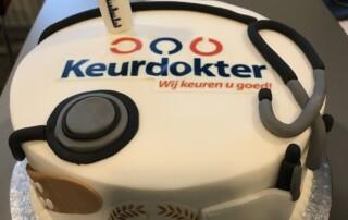 taart 12,5 jaar Keurdokter - feest