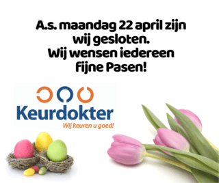 pasen - gesloten - keurdokter - 2019